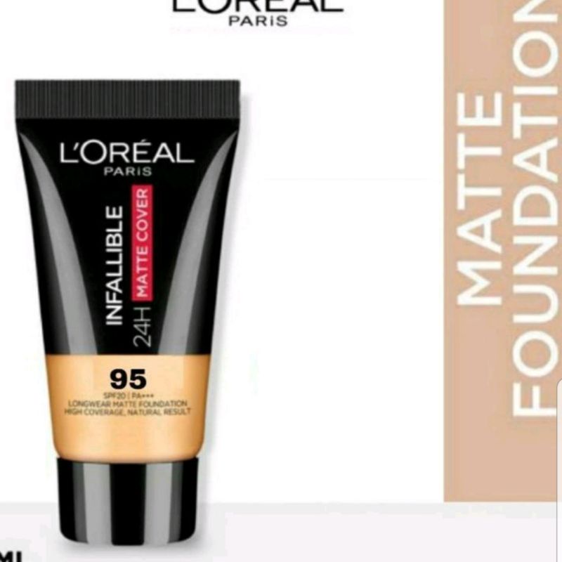 Loreal Paris Infallible 24H Pro Matte Liquid Foundation Tube 5 ml mini