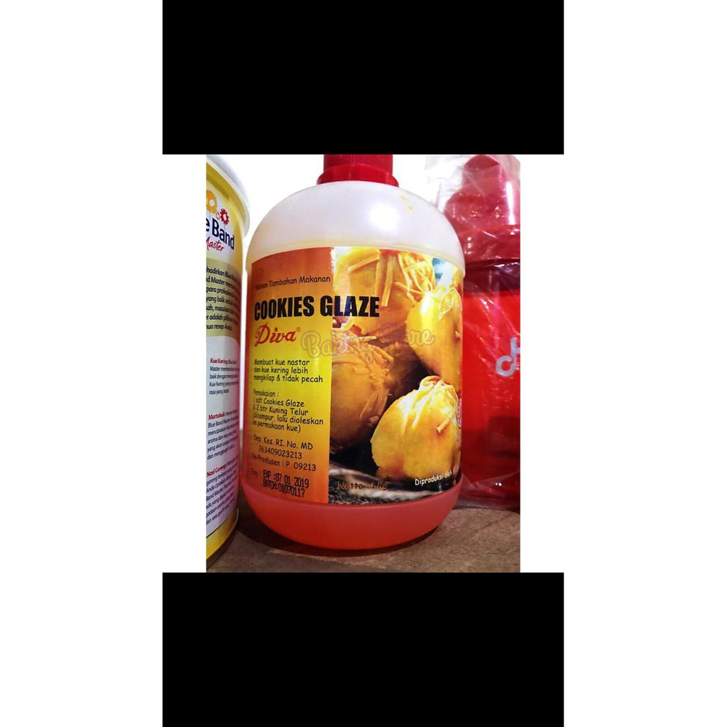 

Cookies Glaze Diva botol besar 1ltr