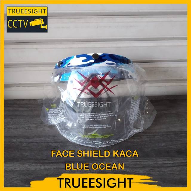 FACESHIELD HELM KACA