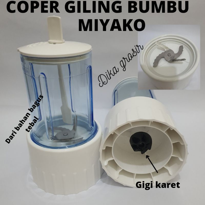 COPER GILING BUMBU MRK MIYAKO MODEL GIGI KARET