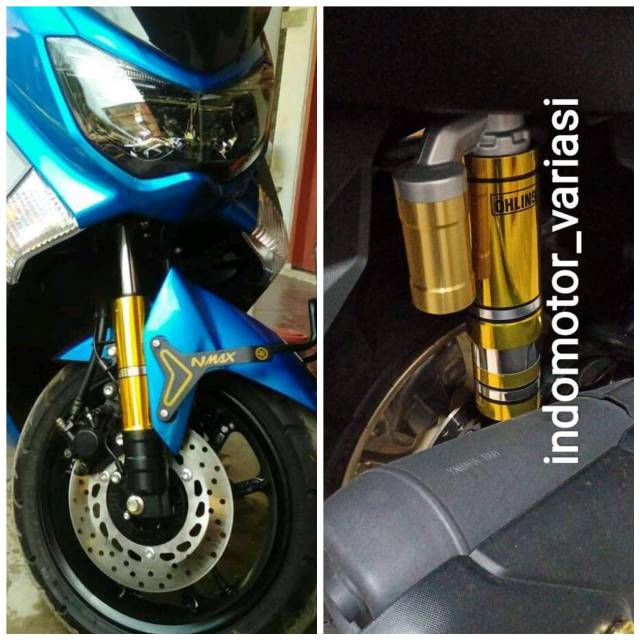 Cover Shock Depan Dan Belakang Nmax Shopee Indonesia