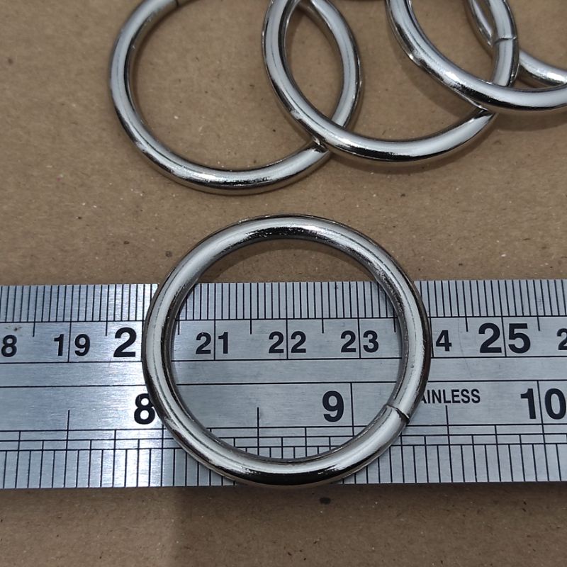 1pcs ring uk 4cm bahan tas
