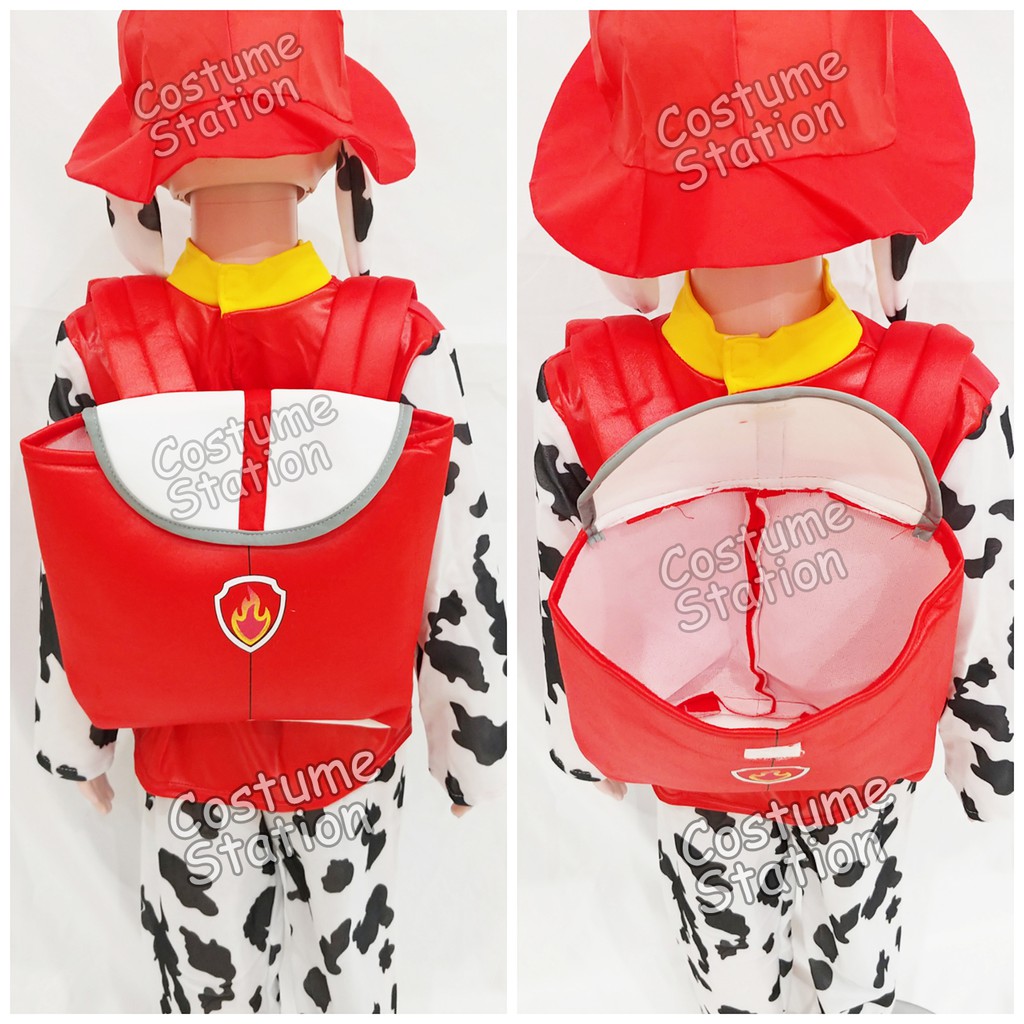 Kostum Marshall Paw Patrol / Costume Binatang Anjing anak laki