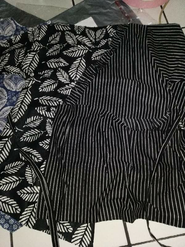 Blus Batik Wanita Modern Ziper Zebra Asli Pekalongan Size M L Xl