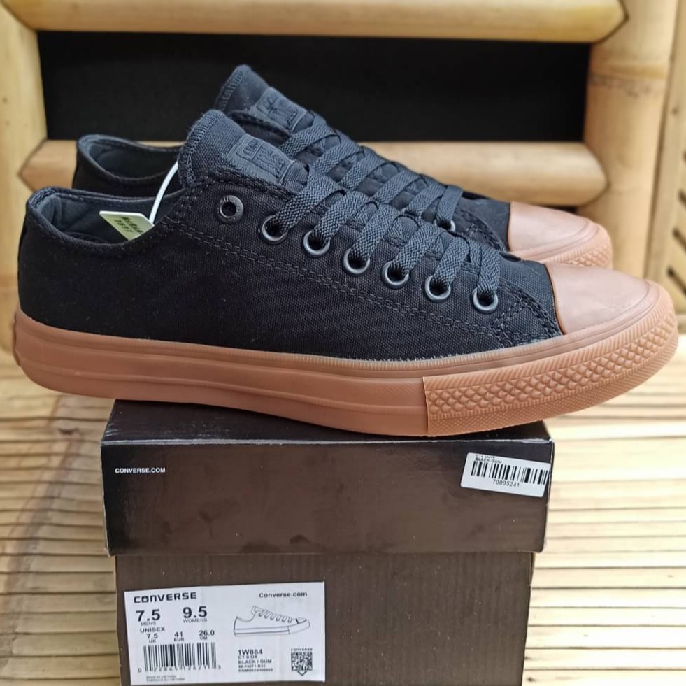 converse black gum original