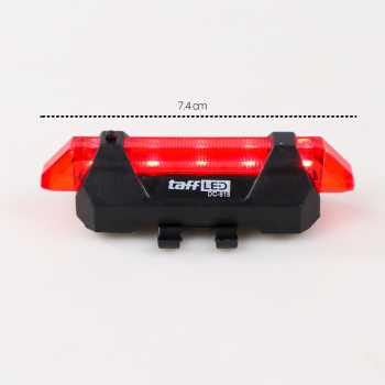 Lampu Sepeda 5 LED Taillight Rechargeable / Lampu Belakang Sepeda Led Usb Cas / Lampu Sepeda USB Pengisian Lampu Belakang 5LED Tahan Air Super Terang Pengisian Lampu Belakang Lampu Peringatan / Lampu Led Sepeda Belakang Anti Air Taillight Rechargeable