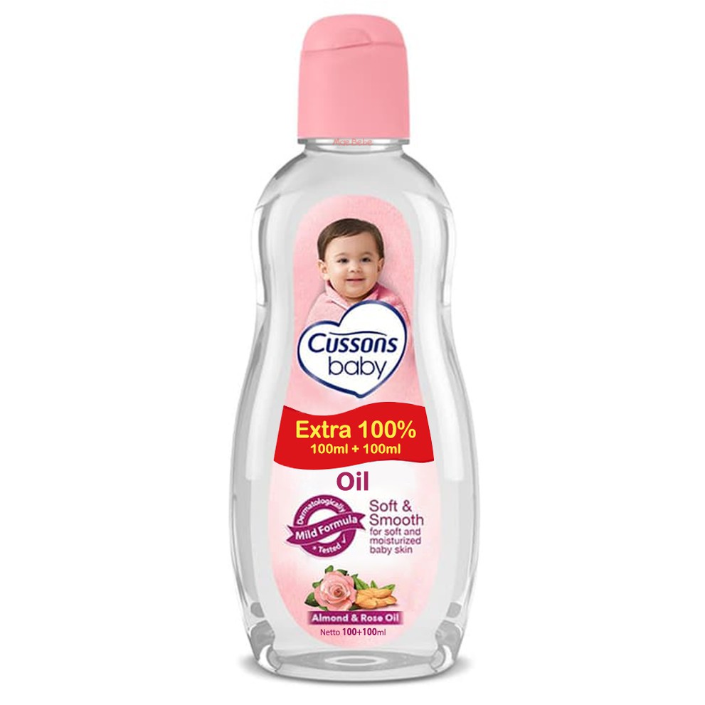 Cussons Baby Oil Soft &amp; Smooth 100ml + 100ml