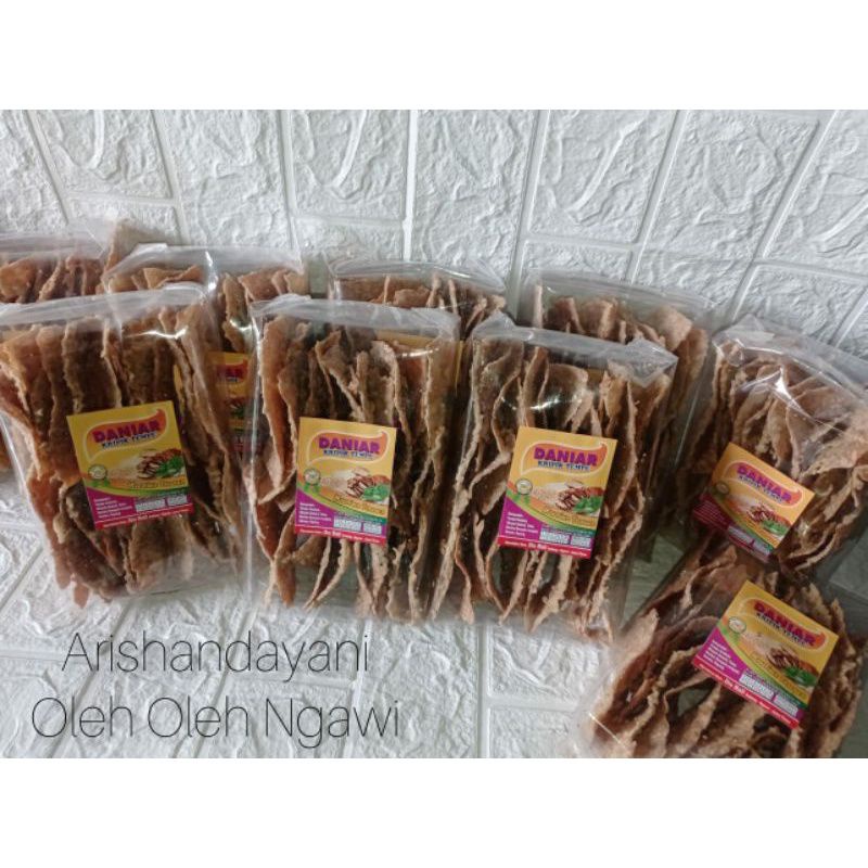 

KERIPIK TEMPE DANIAR ,Keripik tempe original, keripik tempe, tempe, oleh oleh, makanan ringan, keripik dania
