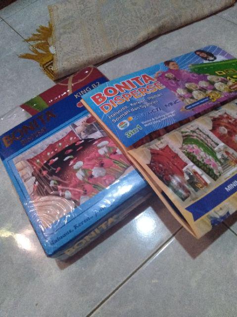 Bonita Sprei Terbaru Motif Melanie 3d Ukuran 160x200