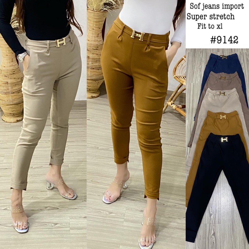 Celana impor wanita SoftJeans 9142