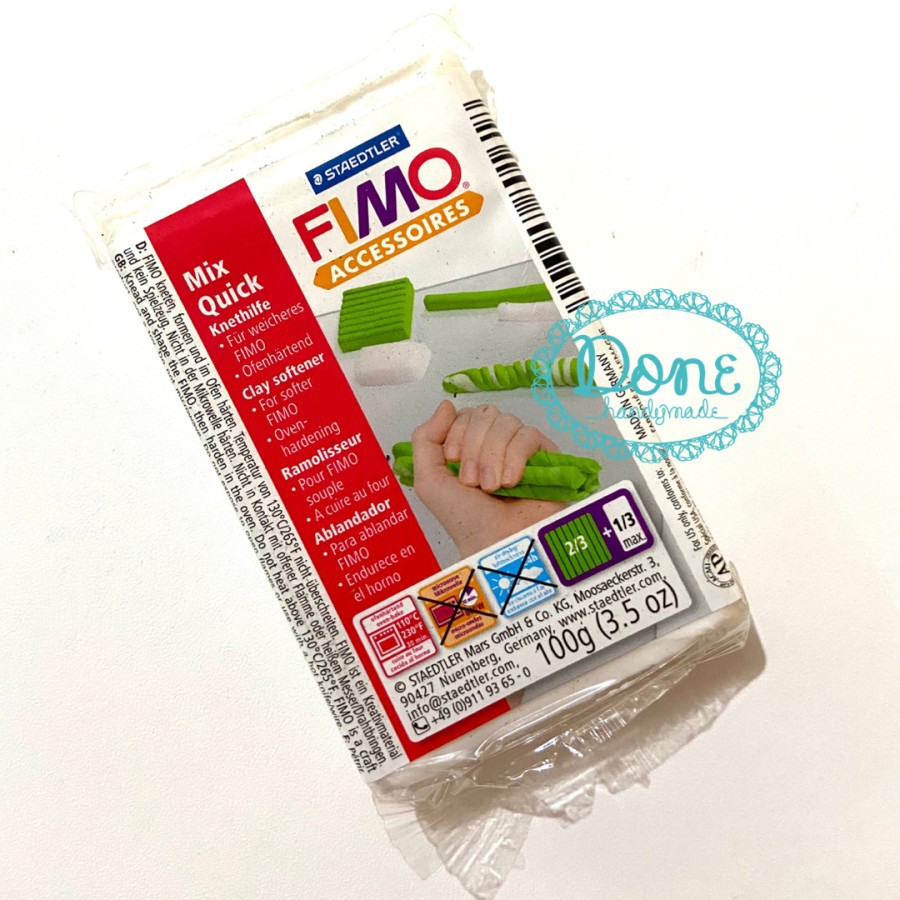 Fimo mix quick pelembut polymer clay campuran polymer clay softener