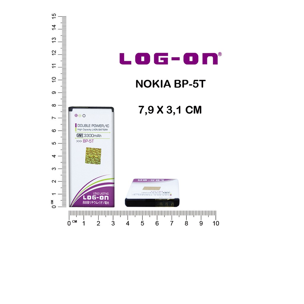 BATERAI NOKIA LUMIA 820 822 825 BP5T LOG ON DOUBLE POWER BATTERY