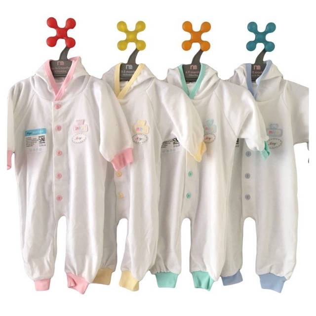 0-3bln/ MIYO 1pcs Jumper Panjang BUKA KAKI PLUS TOPI