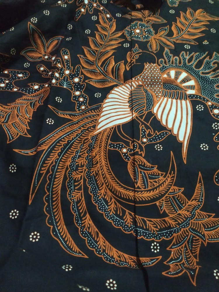 Elang Kemeja Batik Pria Lengan Panjang Full Furing Bahan Katun Sragenan By Kanaya