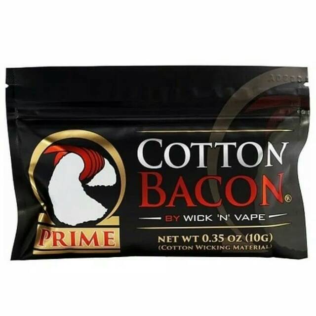 Cotton bacon Prime- vape cotton- kapas organik khusus vape