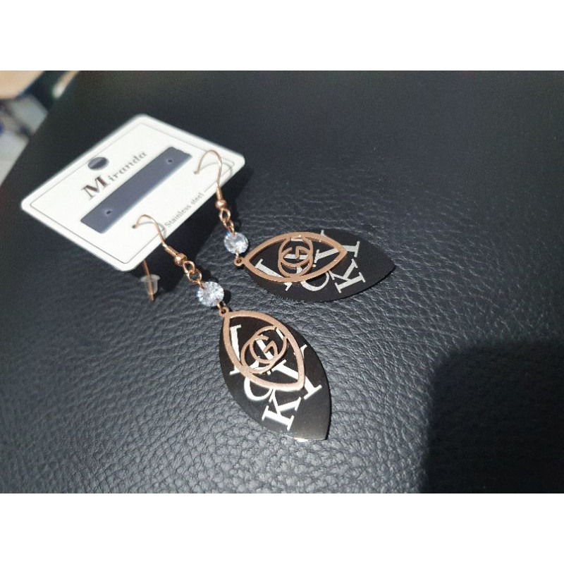 Anting Titanium asli anting giwang titanium Stainless steel Rosegold antt 09