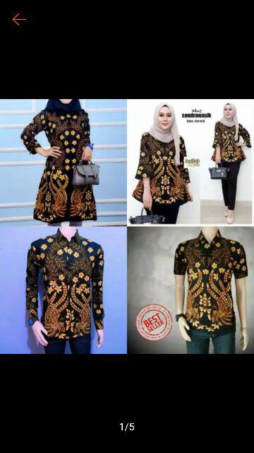 Maura Couple - Sania Ruffle Batik Couple Ori Ndoro Jowi Dnt Garansi Termurah Shopee -