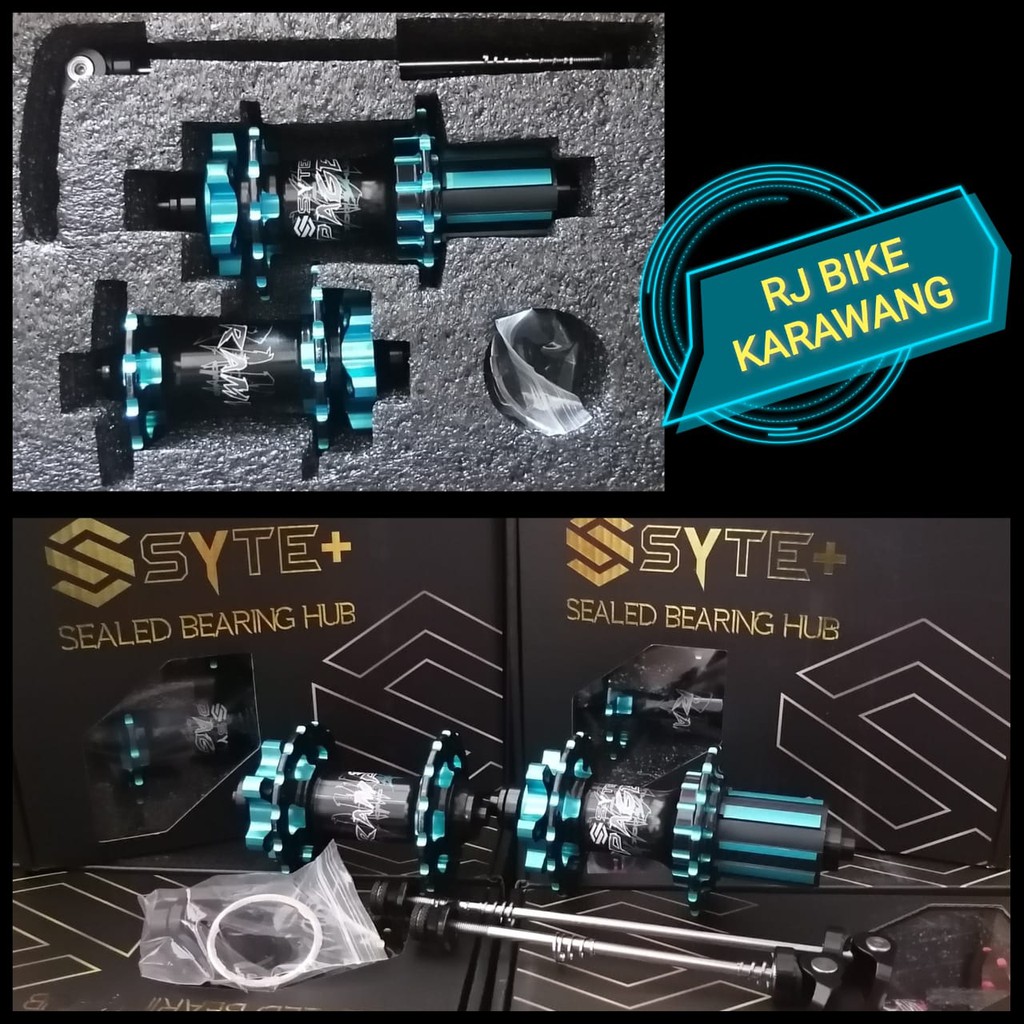 Hub Freehub Syte 32 hole 32h D455 Disc brake Multi QR dan Ta 15