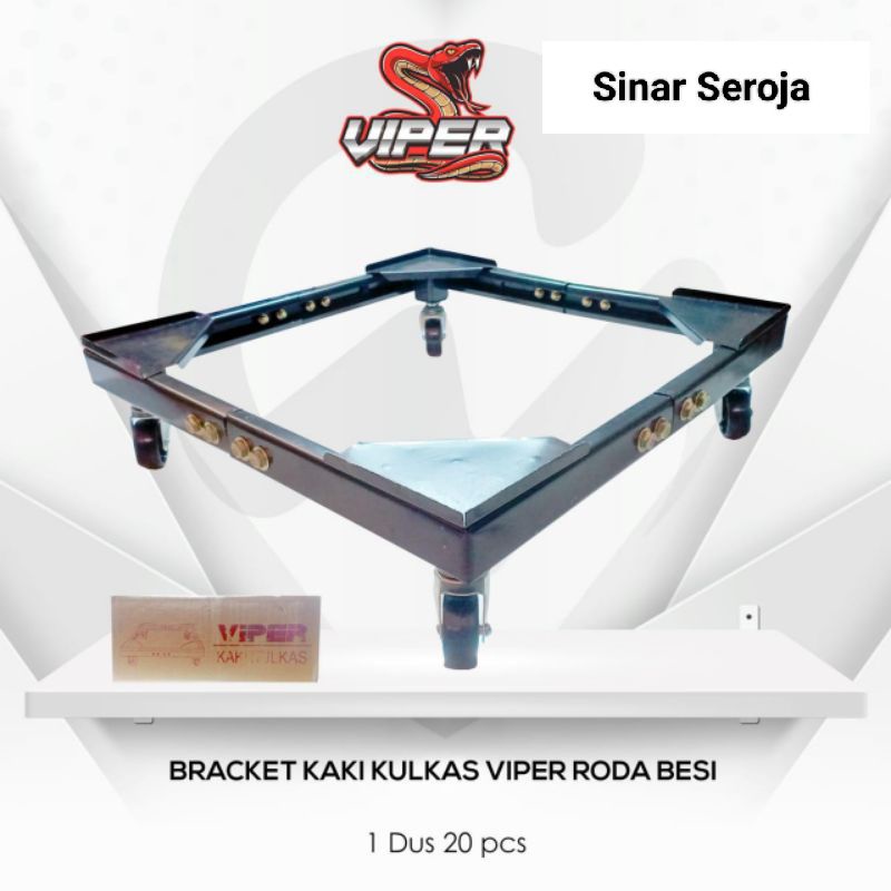 Roda Kulkas/Alas Kulkas/Kaki Kulkas/Roda Kulkas VIPER / COBRA Model Rakit Awet dan Murah