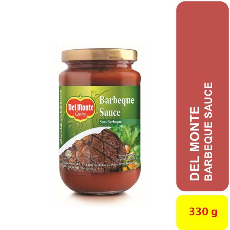 

Barbeque Sauce kemasan Botol 330 gram merk DELMONTE DEL MONTE