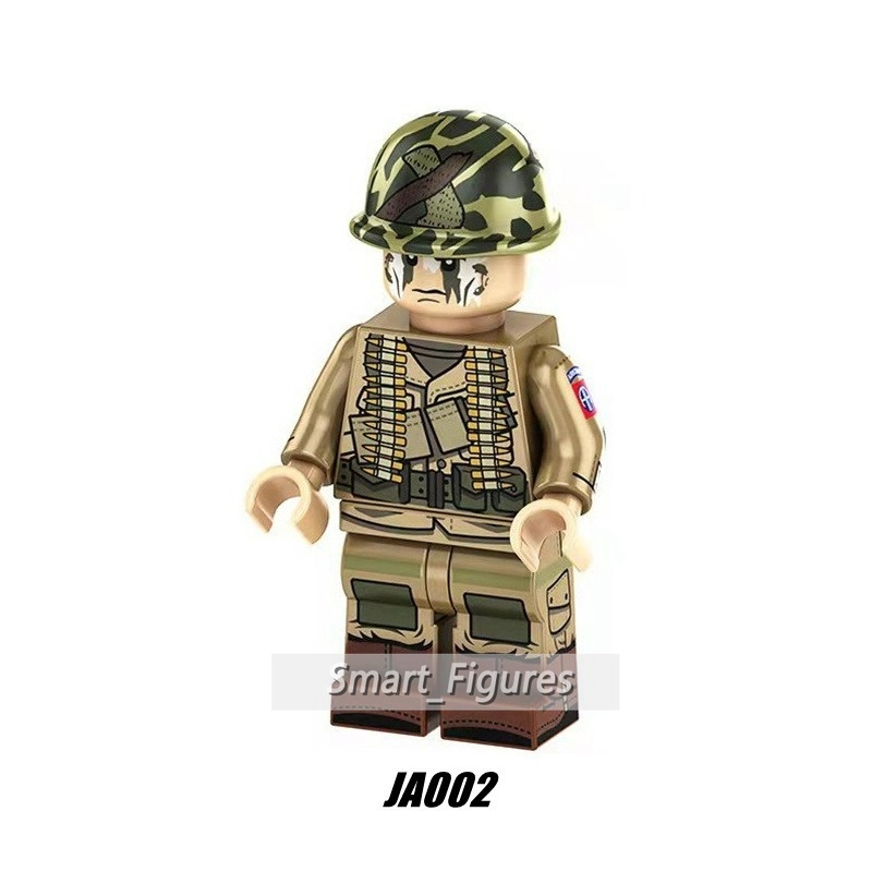 Koleksi Minifigures US Marine Corps WWII U.S. Action Figure Tentara Medikal Mini Untuk Hadiah