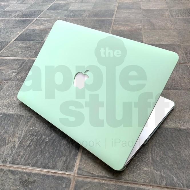 Macbook Case Pastel Honeydew Green