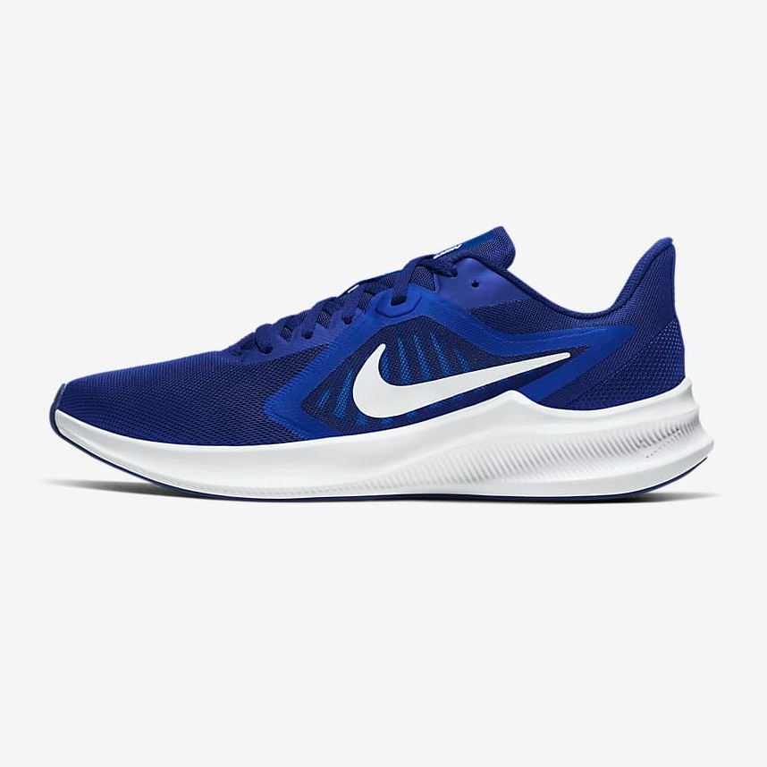 Sepatu Running Nike Original Downshifter 10 - Deep Royal Blue/White CI9981-401