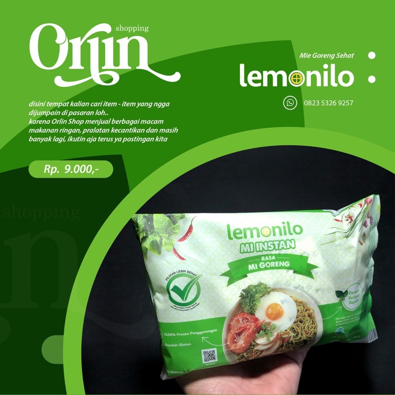 

MIE GORENG LEMONILO