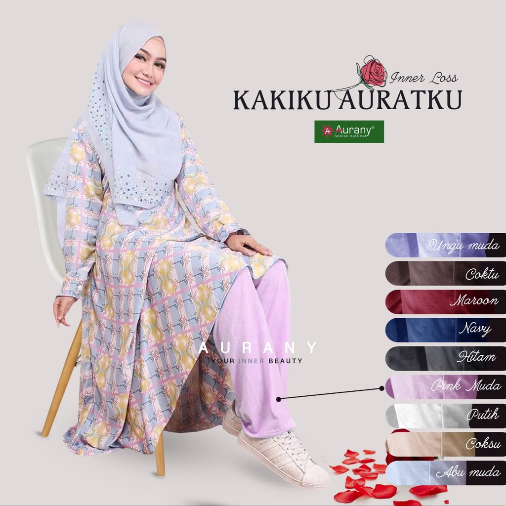 Celana dalaman gamis AURANY model LOSS/ Celana Inner LOSS Gamis Muslimah