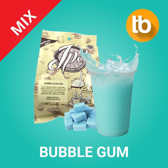 

JPS Bubuk Bubble Gum Mix (Bubuk minuman dan makanan)