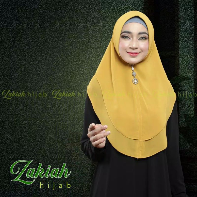 Jilbab Khimar Instan Simpel Midi Oval Ori Zakiah-2