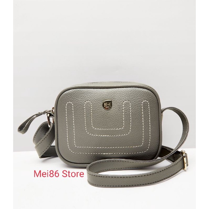 Brunbrun Paris Ambre Grey Tas Selempang Wanita