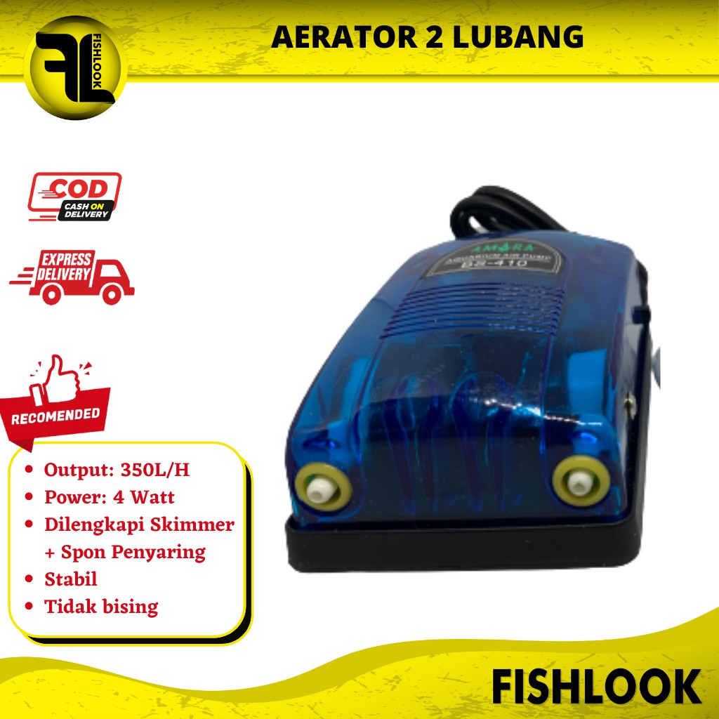 AERATOR 2 LUBANG AMARA AQUASCAPE AQUARIUM