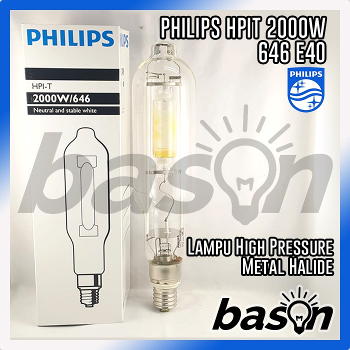 PHILIPS Master HPI-T 2000W 646 E40 220V - Metal Halide