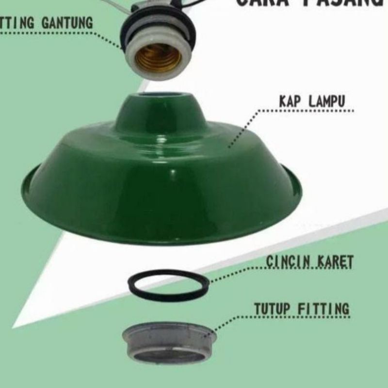 fiting lampu cup jalan e27
