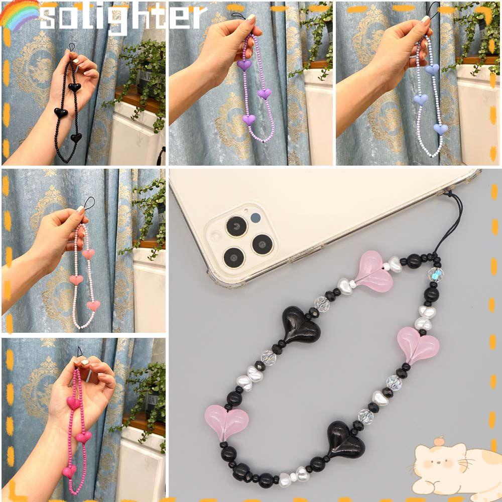 Tali Lanyard Handphone Handmade Motif Kartun Bahan Akrilik