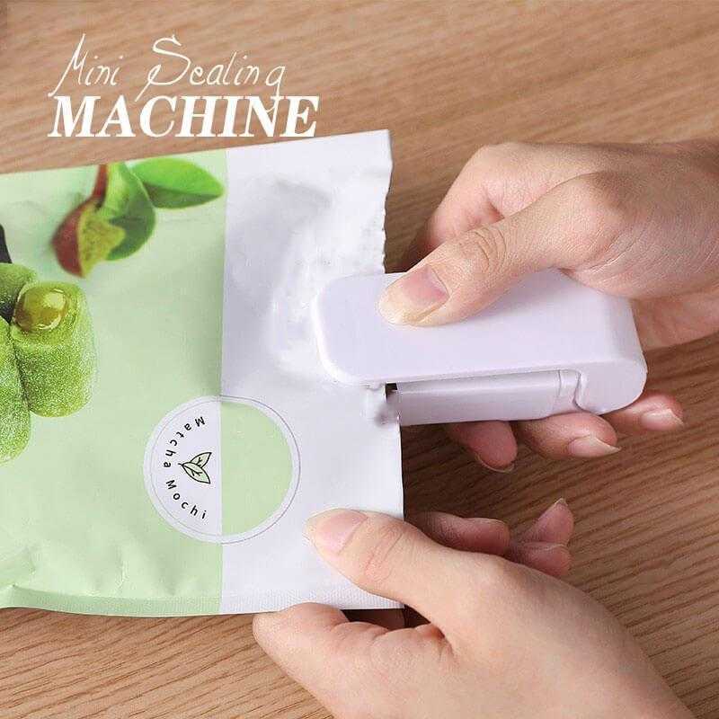 COD Mini Hand Sealer / Snack Sealer Rechargeable / Rechargeable Hand Sealer Mini / Alat Penyegel Plastik Snack Bungkusan Makanan