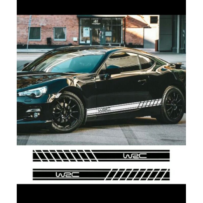 stiker mobil wrc sedan accord civic city corolla soluna baleno yaris jazz brio agya ayla semua mobil