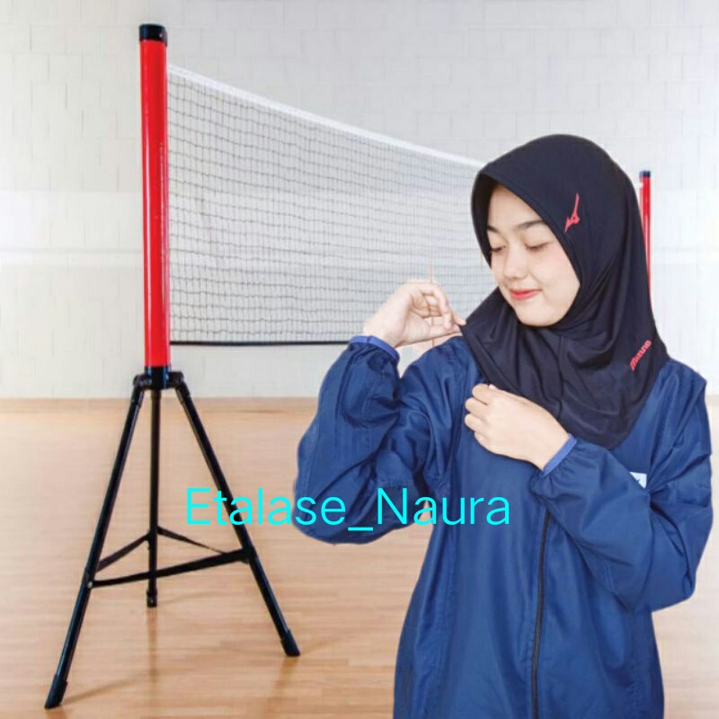 Hijab Sport/Kerudung Voly/Kerudung Olahraga/Hijab Simple/Hijab Instan/Kerudung Mizuno/Asics