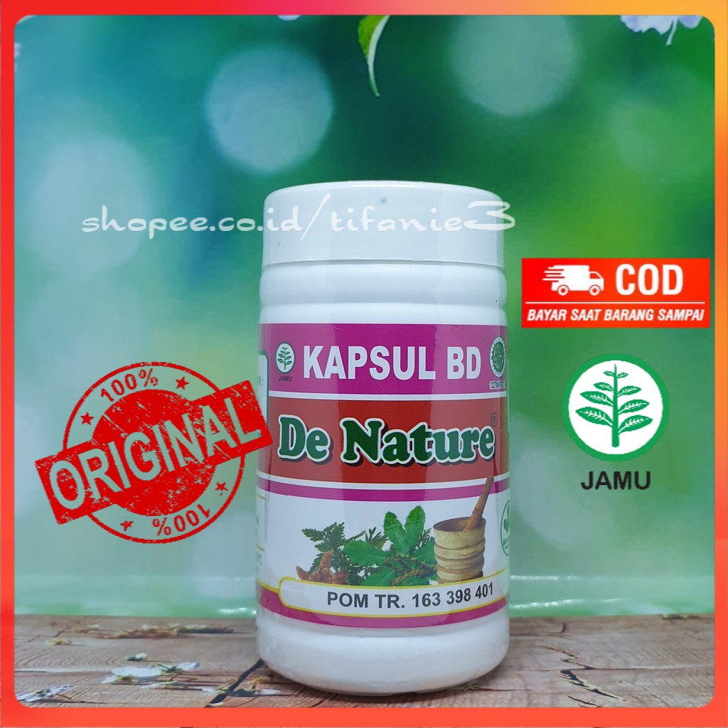 Obat Pembersih Darah Obat Darah Kotor KAPSUL BD DE NATURE