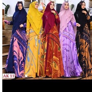 READY BUSANA/GAMIS SET SYARI AKHWAT AK 10  ORIGINAL