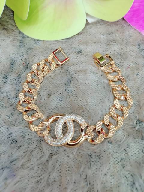 Gelang plat xuping LPIS EMAS 9797