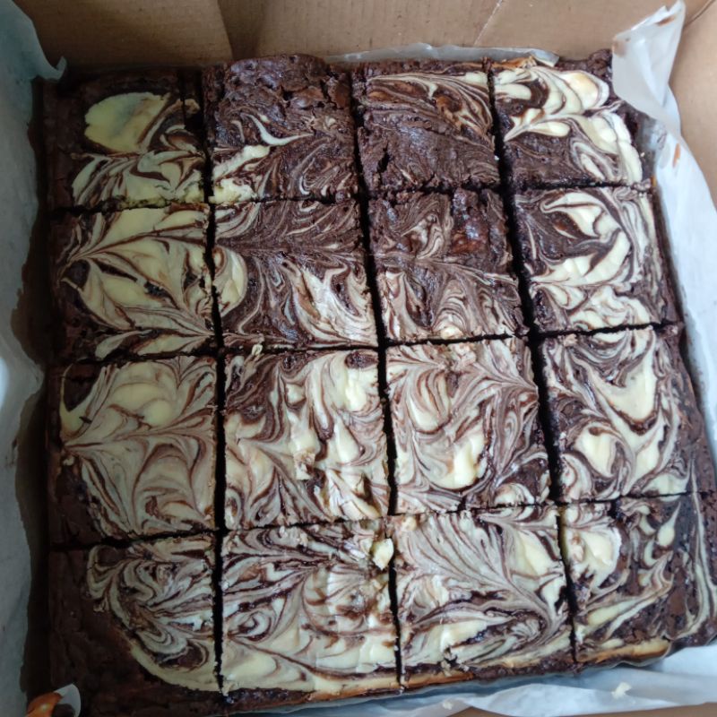 

cream cheese brownis