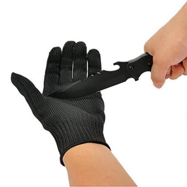 Sarung Tangan Anti Pisau Tajam Potong Gores Bacok Begal Anti Cut Glove