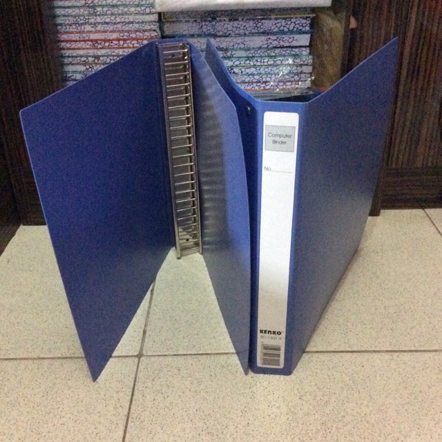 

Computer Binder/Ordner Continuos Form 91/2" x 11" KENKO SC-1301-9