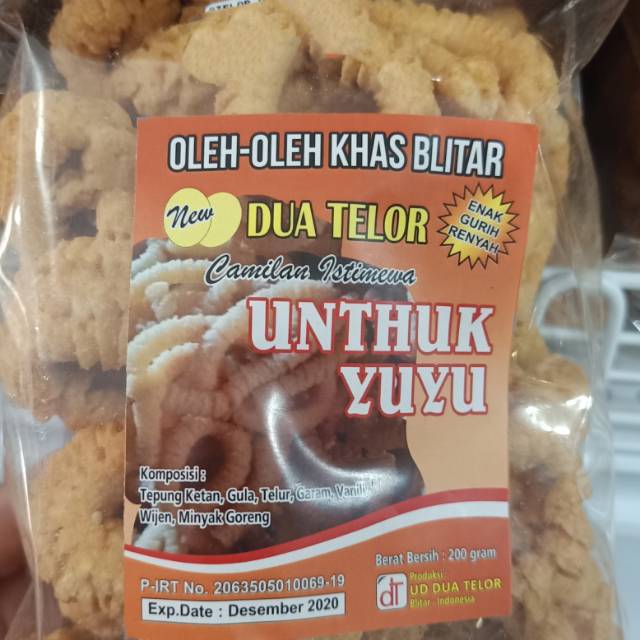 

UNTHUK YUYU KHAS BLITAR