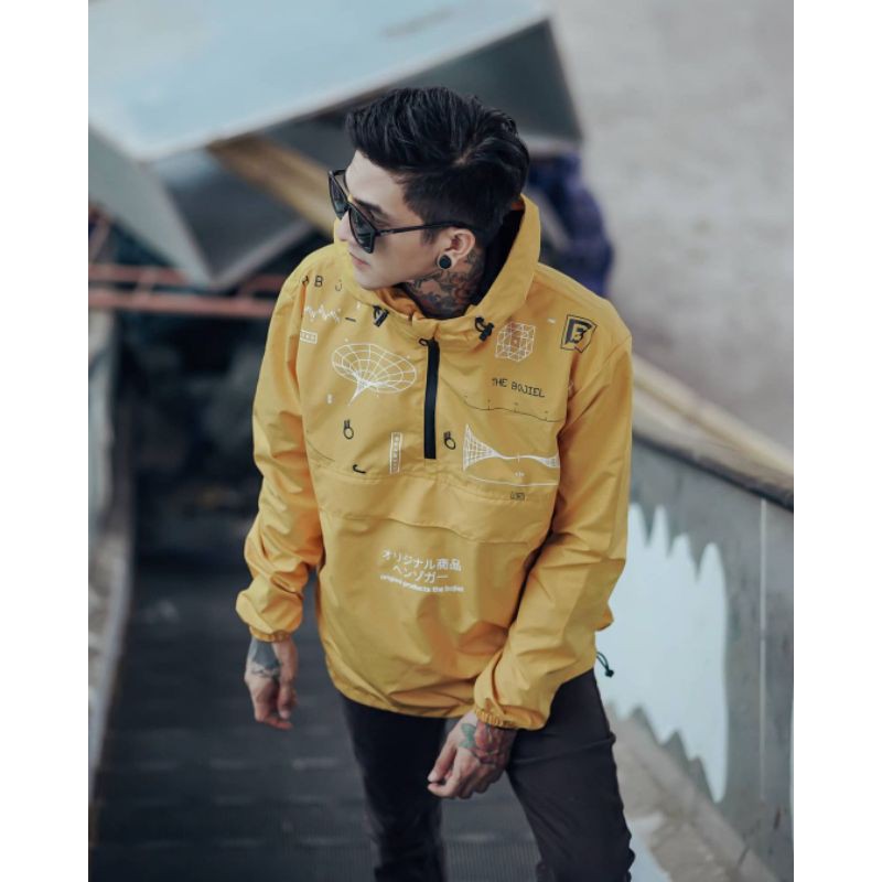 Jaket Pria Cagoule Math THE BOJIEL ORIGINAL