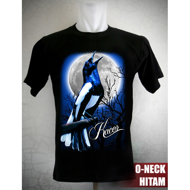 Kaos Burung Kacer Full Moon Shopee Indonesia