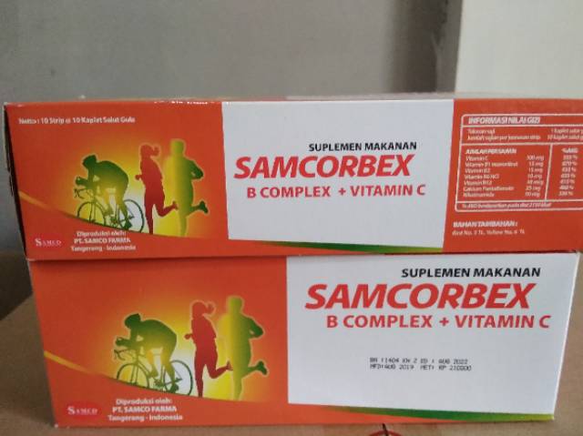 Samcorbex B Plex Vitamin C Indonesia