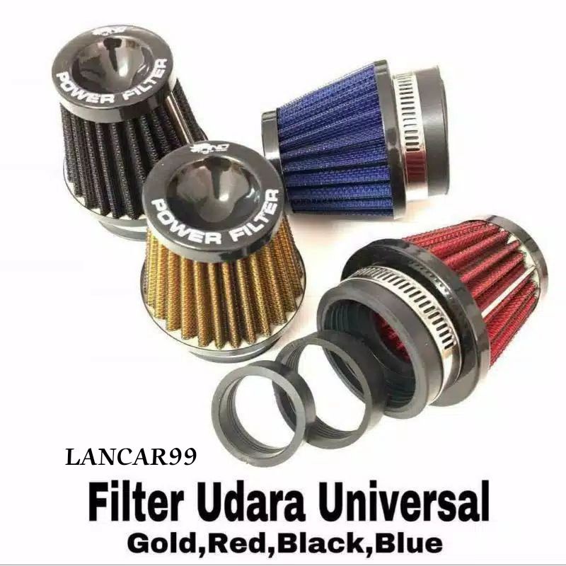 FILTER KARBU VARIASI / FILTER RACING MODEL KOSO KARBU  MODEL PAYUNG